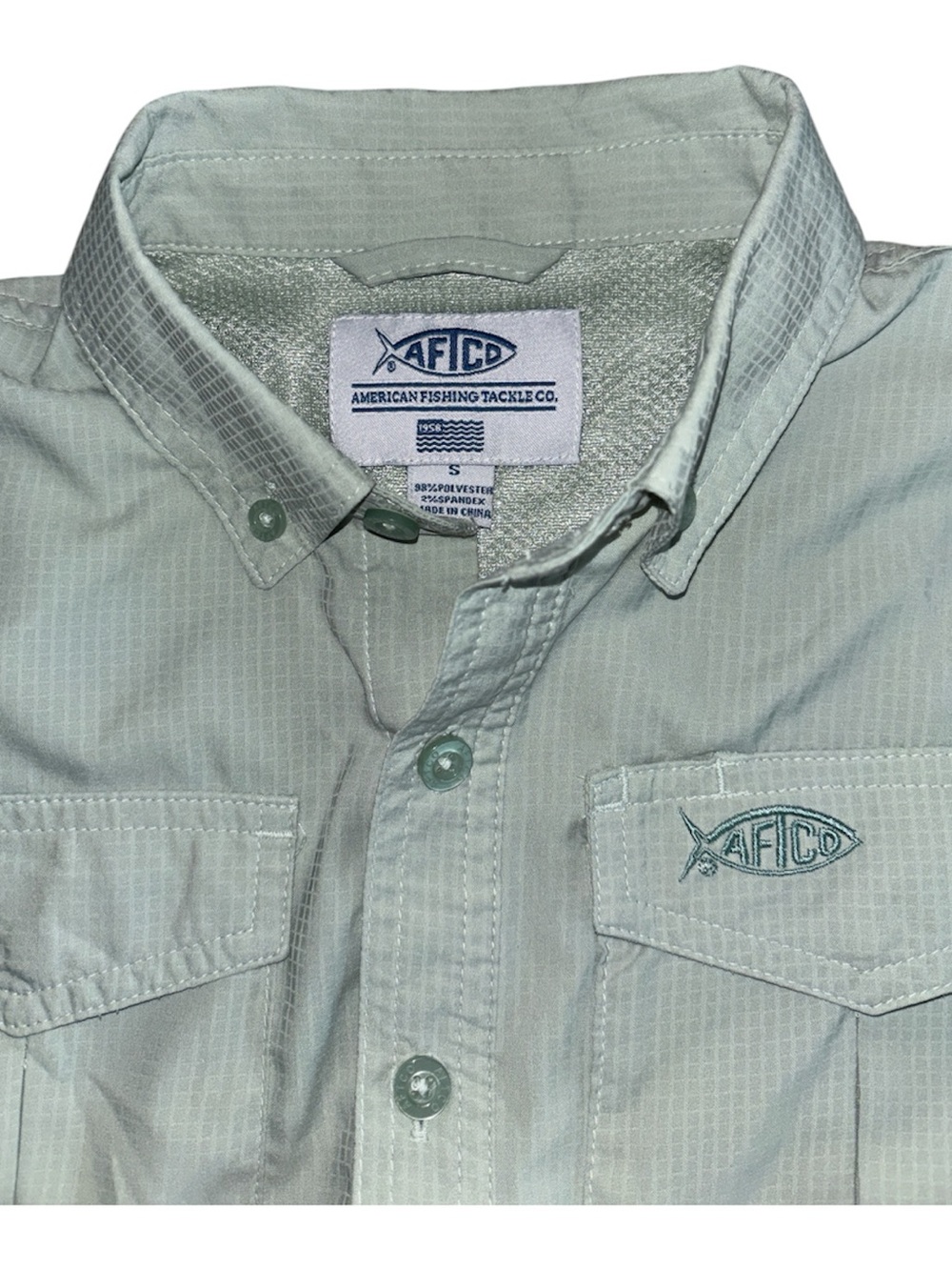 AFTCO Rangle SS Tech Button Down - Picture 4 of 5